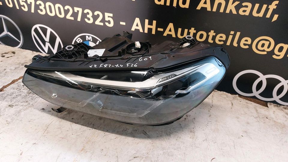 Bmw X3 G01 X4 F26 G02 voll LED Scheinwerfer links 5A29201 wie neu in Bochum