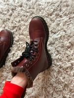 Bordeauxrote Dr. Martens Nordrhein-Westfalen - Schwerte Vorschau