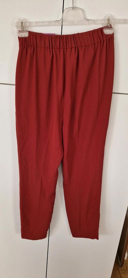 Rote Primark Hose Größe 34 **NEU** in Eitting