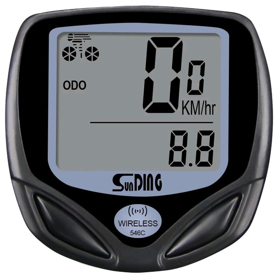 Fahrrad-Tachometer ,  Fahrradcomputer SunDing SD-546C in Solingen