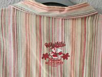 Bluse Kurzarm Baumwolle Gr.L/42/44 grün,rot,creme gestreift Königs Wusterhausen - Zeesen Vorschau
