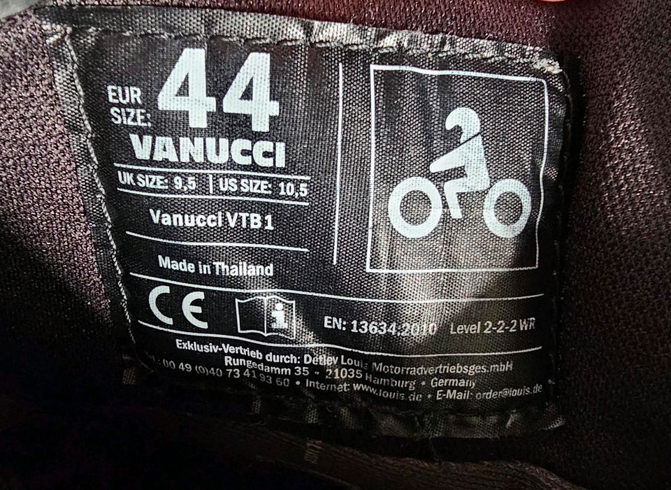 Vanucci Motorradstiefel Gr. 44 neuwertig in München