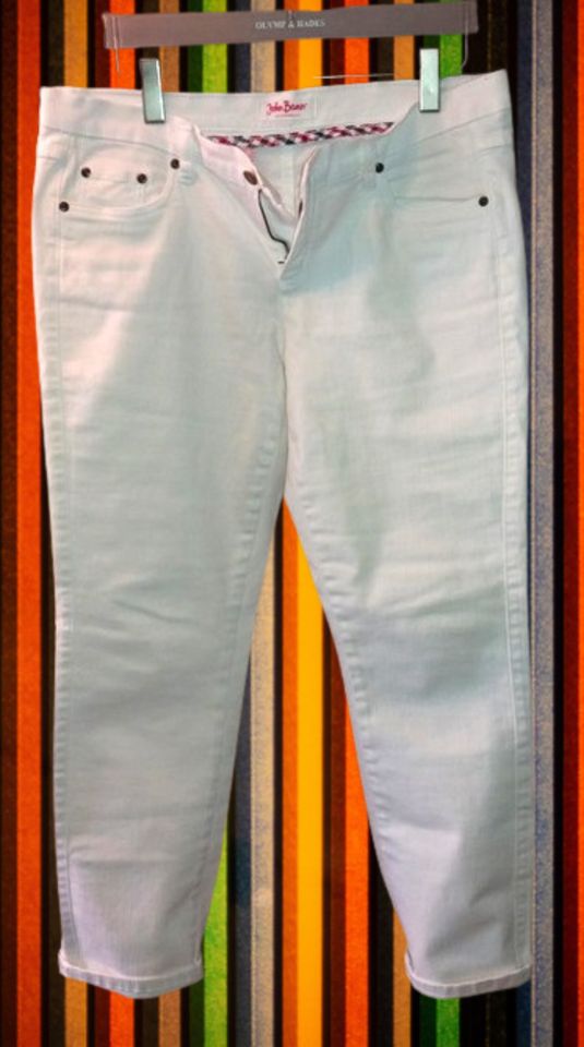 JOHN BANER,coole weiße Jeanshose 42-44 in Remscheid
