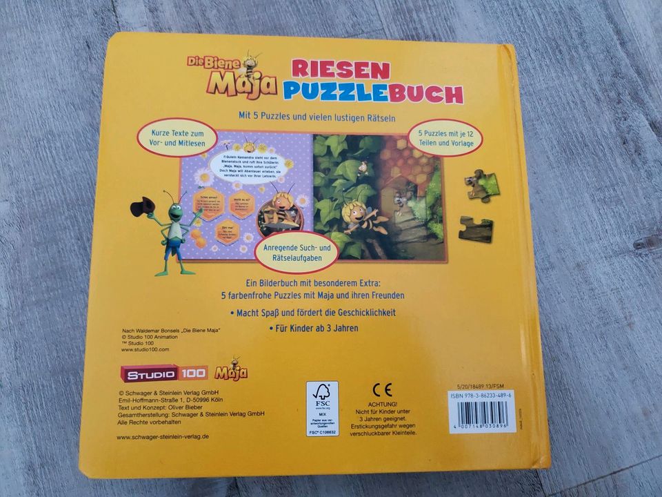 Puzzlebücher Biene maja, Der kleine Prinz in Teuchern
