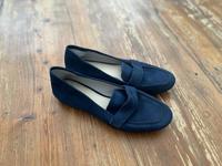 Jana Soft Flex Line Ballerinas Vintage Cottagecore Dunkelblau Baden-Württemberg - Konstanz Vorschau