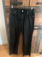 Arket Jeans 29 schwarz grau cropped Fransen Baumwolle Düsseldorf - Eller Vorschau