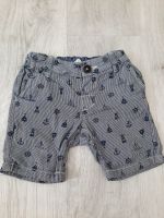 H&M kurze Hose Shorts Seemann Anker in blau gr. 74 Thüringen - Erfurt Vorschau