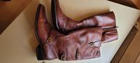 Lederstiefel braun Gr. 6,5 Caprice Bayern - Illertissen Vorschau