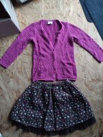 Set von Topolino Gr. 128 Mädchen Strickjacke Rock Schmetterlinge Bayern - Mintraching Vorschau