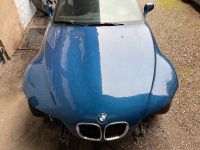 BMW Z3 Motorhaube Topasblau 364/5 Hagel Nordrhein-Westfalen - Moers Vorschau