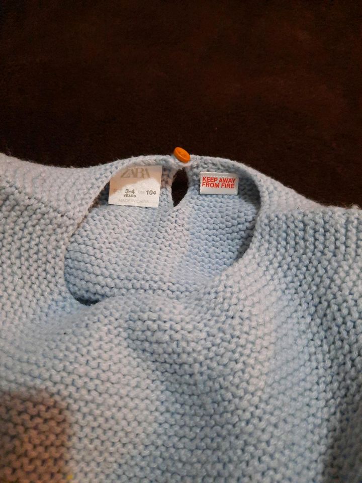 Pullover Strickpullover Zara Gr. 98 (104) in Bad Langensalza