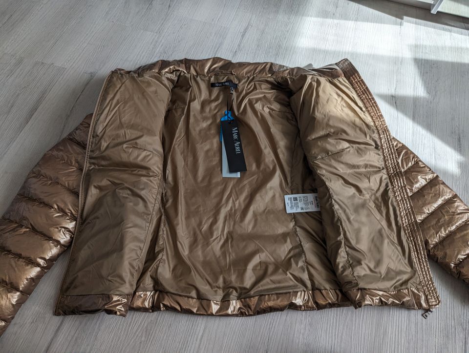 NEU ✅ NP:259,99€ Marc Aurel Daunenjacke glänzend Gr. 38 Bronze in Essen