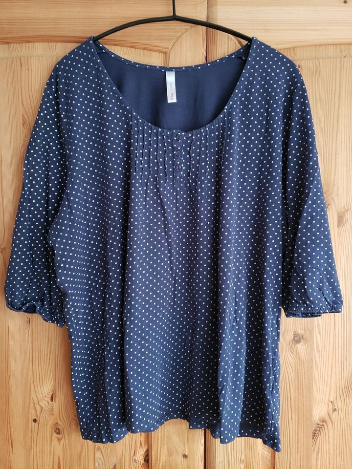 Sheego Maxi Tunika-Shirt gepunktet blau und beige 56/58 in  Baden-Württemberg - Neuenburg am Rhein | eBay Kleinanzeigen ist jetzt  Kleinanzeigen