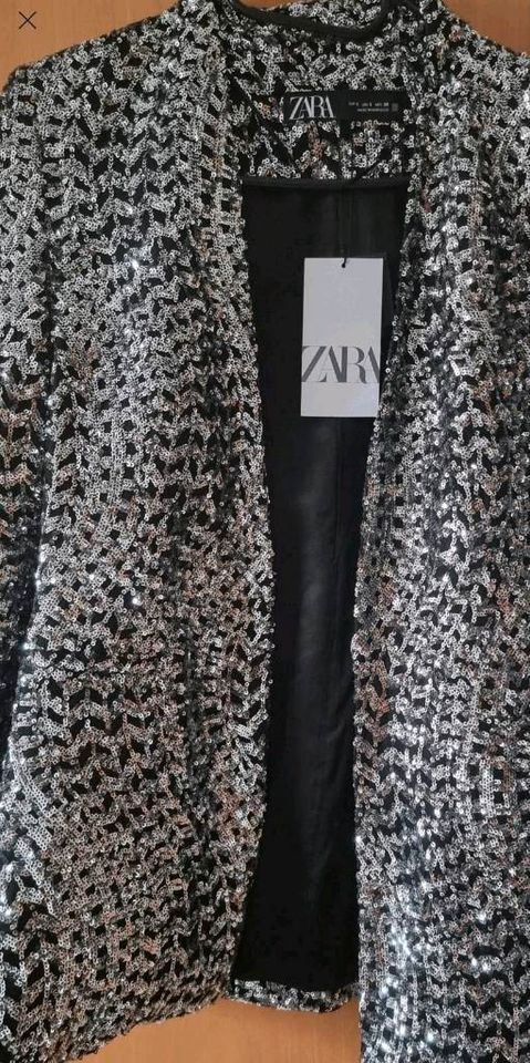 Zara Blazer Pailletten in Solingen