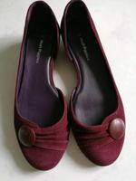 Damen Schuhe, Wildleder , Ballerina ,mit kleinem Keilabsatz Berlin - Steglitz Vorschau