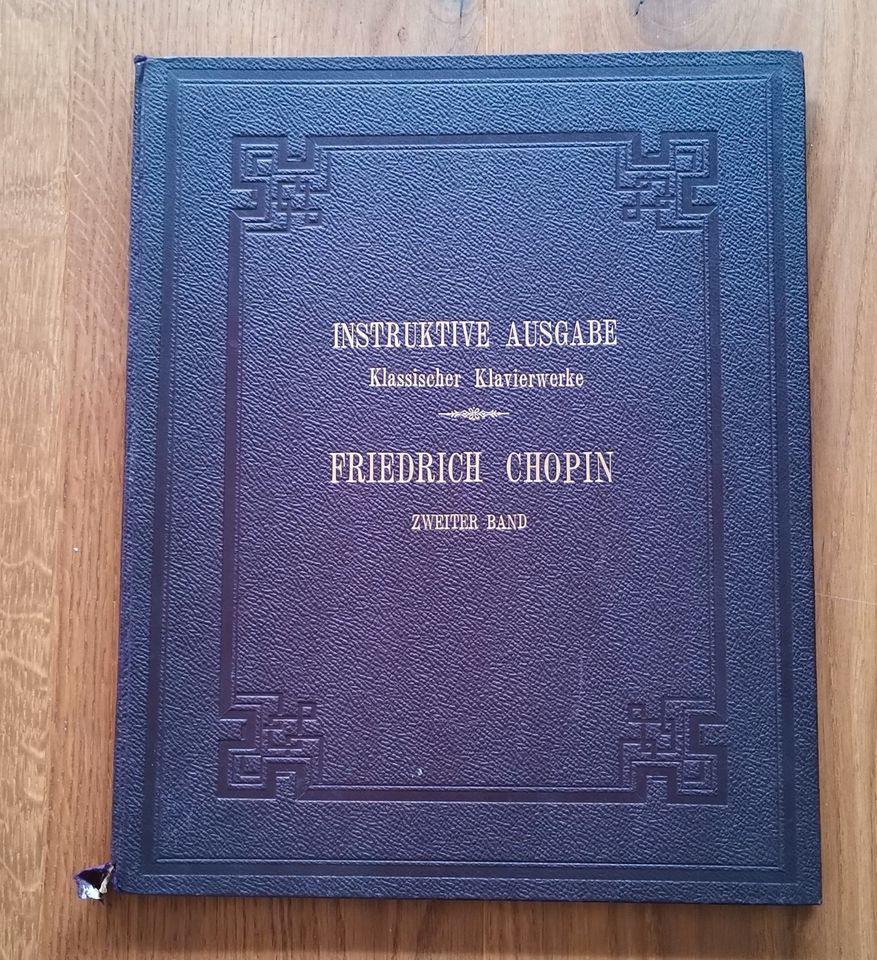 Notenbuch Klassische Klavierwerke Friedrich Chopin in Schwabach