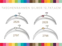 Taschenrahmen Perle Silber 12,7cmx7,4cm in verschiedenen Farben Baden-Württemberg - Heidelberg Vorschau