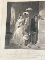 Zwei Lithographien 19. Jhdt. Theaterszenen Othello und Hamlet Bayern - Frasdorf Vorschau