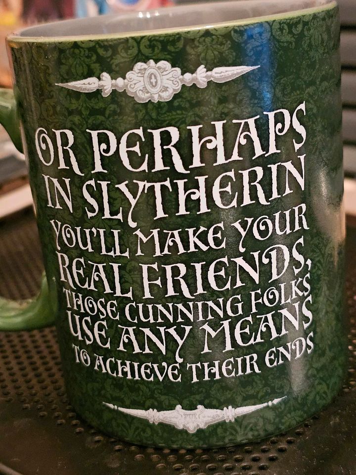 Harry Potter-Tasse "SLYTHERIN", King Size-MUG, unbenutzt *top* in Löhne