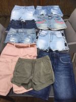 Shorts, Jeansshorts, XS, blau, rosa, grün Nordrhein-Westfalen - Mülheim (Ruhr) Vorschau