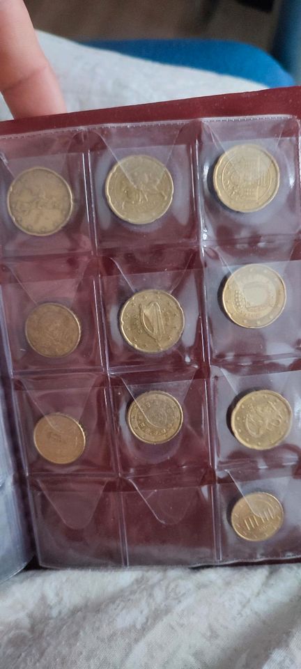 Münzen  2 Euro 1 Euro 50 Cent 20 .... in Weißensee
