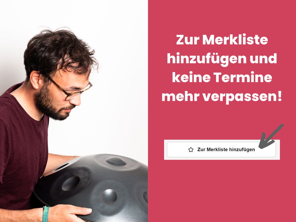 Handpan Workshop & Unterricht: Handpans kaufen u. mieten in Murnau am Staffelsee