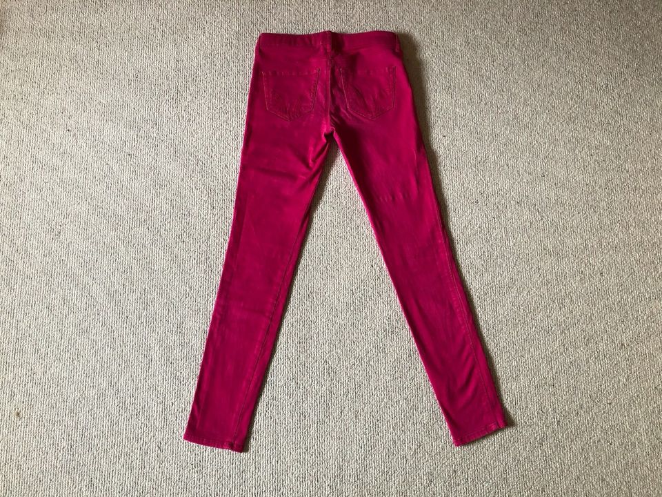 Jeans Hollister, pink, Größe XS / W24 in Ottobrunn