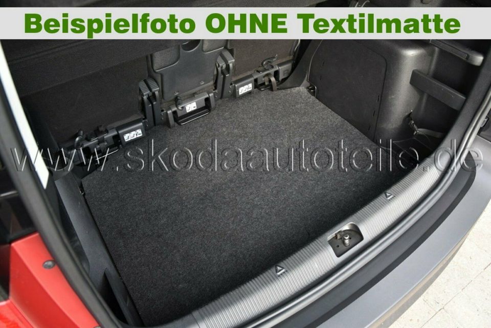 Textilmatte für Kofferraum - original - SKODA YETI 5L / 35€* in Würzburg