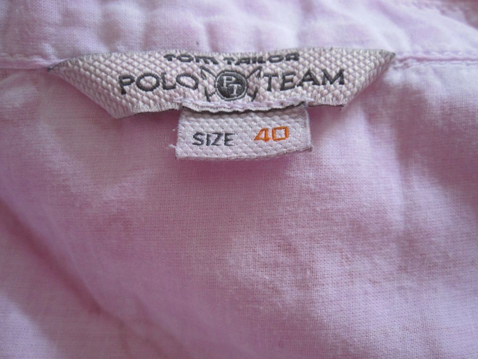 Tom Tailor Polo Team Damen Bluse rose Gr.40 Top Zustand in Essen