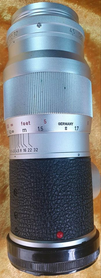 "Leica Objektiv Leitz Wetzlar Hektor 1:4,5/135mm" in Bühl