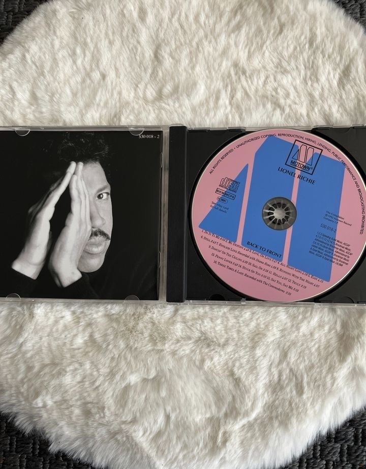 Lionel Richie CD (Back to Front) in München