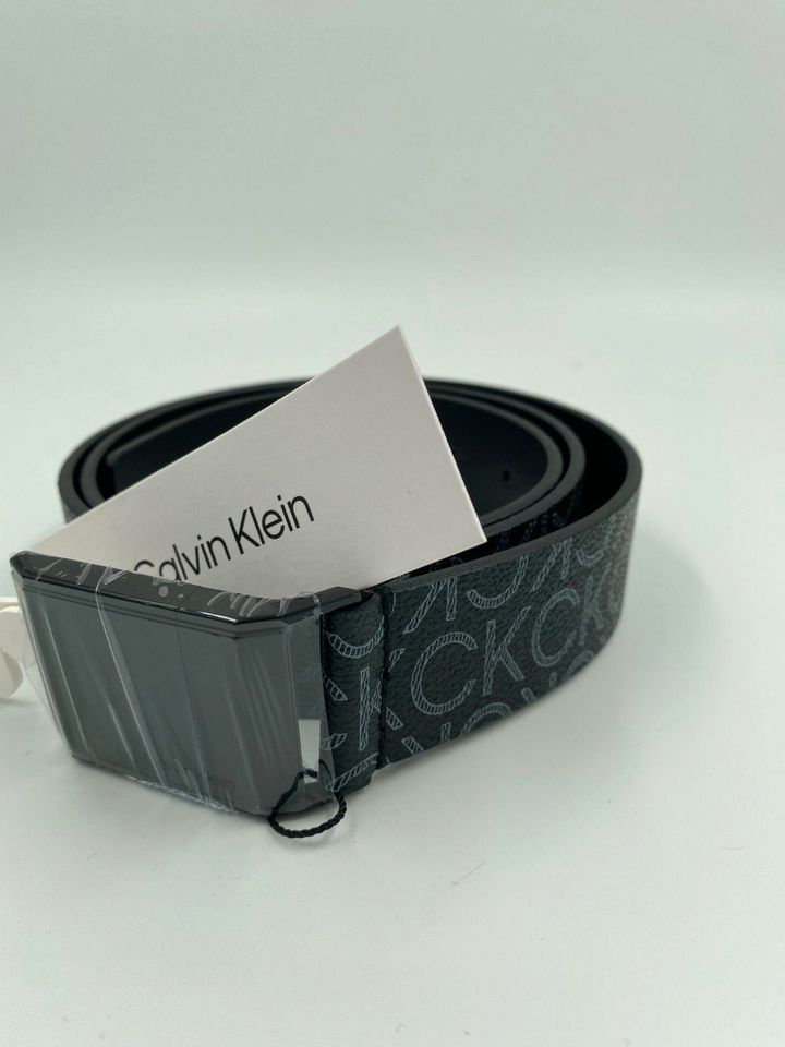 Calvin Klein CK Leder Gürtel 95 100 105 115 Monogramm Schwarz in  Nordrhein-Westfalen - Weilerswist | eBay Kleinanzeigen ist jetzt  Kleinanzeigen