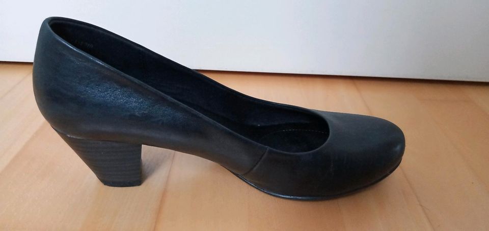 Wie neu Damen Pumps 5th Avenue Echtleder schwarz 38 edel in Hirschaid