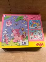 HABA Puzzles Set 3 Stück Einhorn Glitzer Baden-Württemberg - Horb am Neckar Vorschau