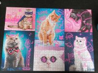 Puzzle 1000 Teile Katzen neon Dresden - Neustadt Vorschau