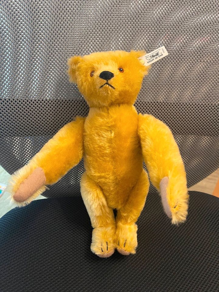 Steiff Teddybär blond 29cm in Karlsruhe