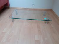 TV-Tisch / Bildschirmerhöhung aus Glas zu verkaufen Niedersachsen - Garrel Vorschau