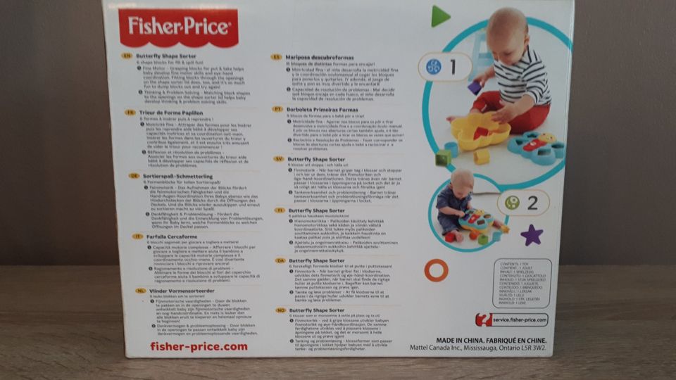 Fisher Price Butterfly Sortierspaß Schmetterling für Kinder NEU in Köln