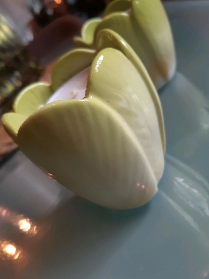 Tchibo Teelichter Blüten 6 Stück Pastellfarben in Oer-Erkenschwick