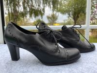 Damenschuhe, High Heels, Echtleder, Gothik, Steam Punk, schwarz Rheinland-Pfalz - Neuerkirch Vorschau