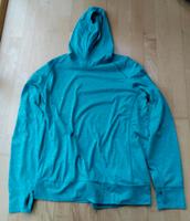 sportliches Langarmshirt mit Kapuze, hellblau meliert , Gr. XL Bayern - Poing Vorschau