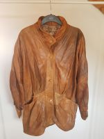 Vintage Echtlederjacke, Original 80er Jahre Baden-Württemberg - Freiburg im Breisgau Vorschau