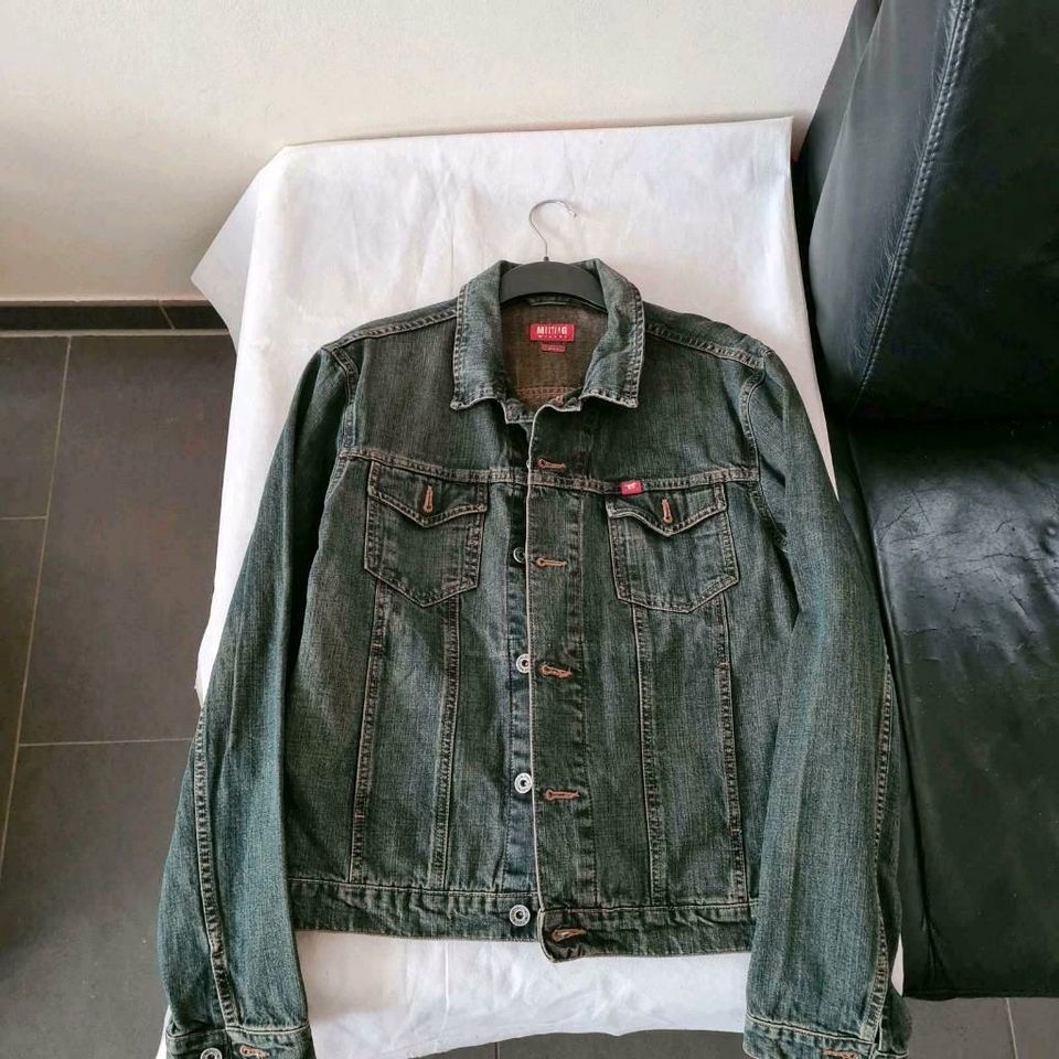 Mustang Jeans Jacke Gr. L blue jeans Levis denim in Haltern am See