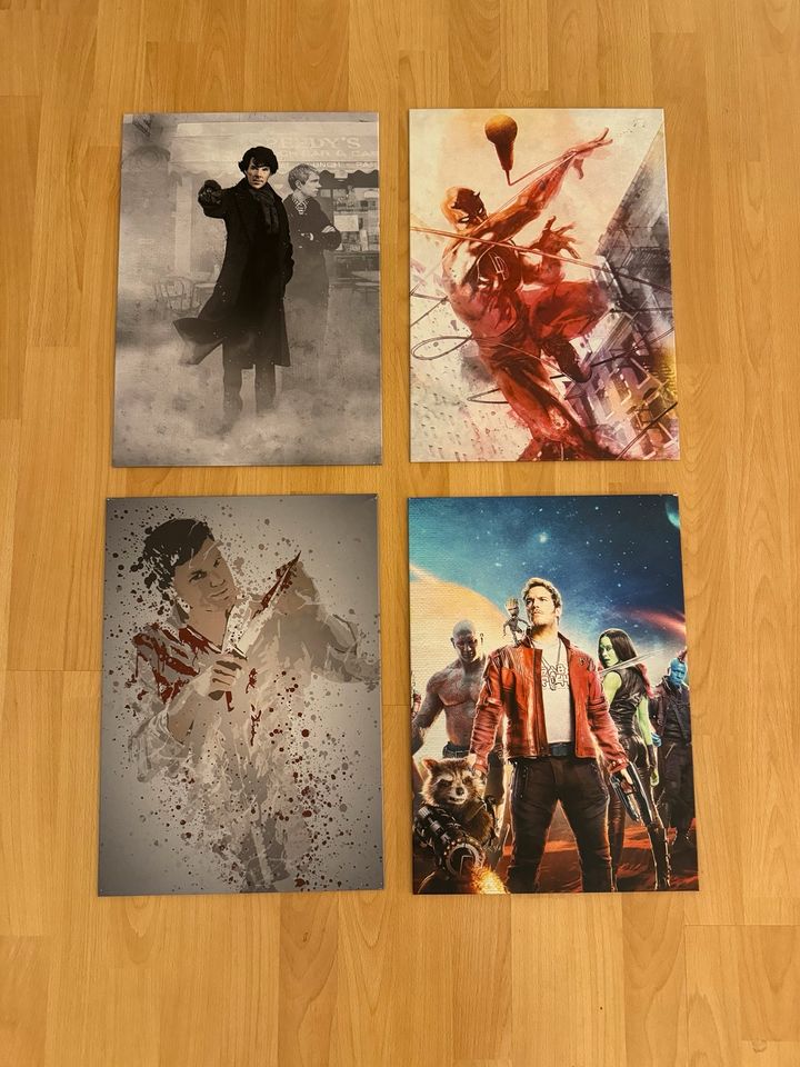 Original Displate Metallposter: Marvel,Sherlock,Daredevil,Dexter in Düsseldorf