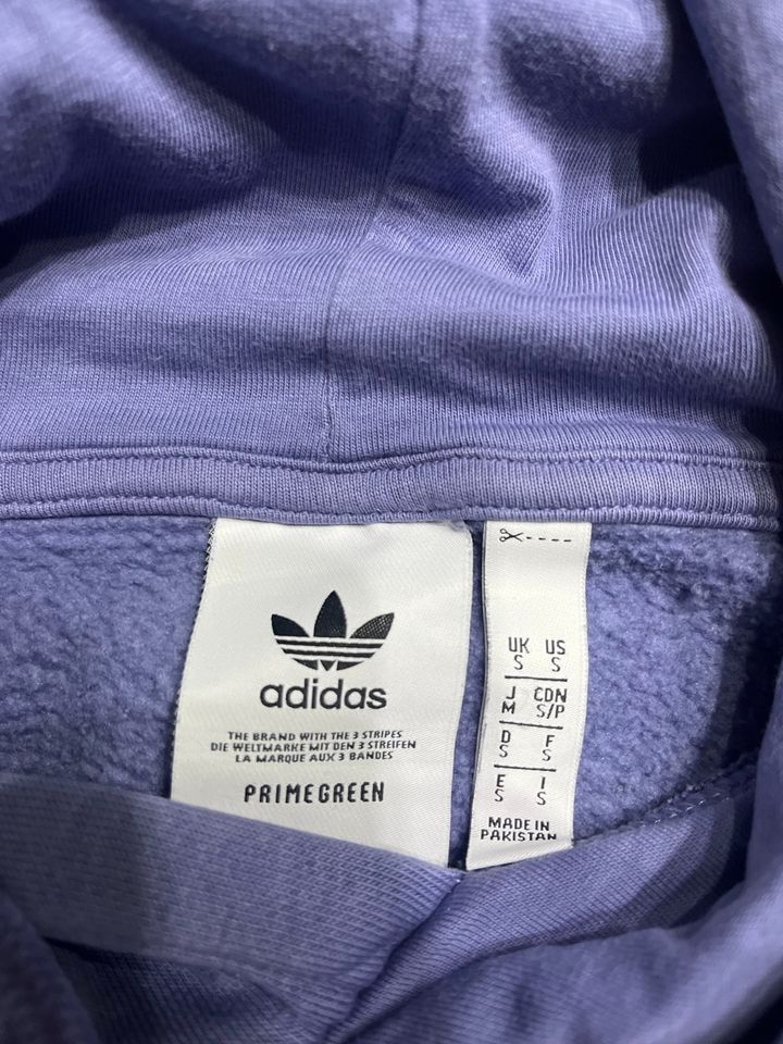 Adidas Sweatshirt/ Hoodie Größe S lila in Velbert