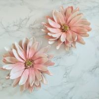 Poly Blumen 2 Stück Set rosa 16 cm  (für Deko Hochzeit Basteln) Niedersachsen - Scheeßel Vorschau