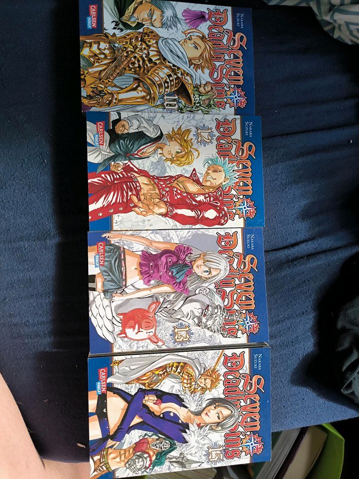 Manga: The Seven Deadly Sins Band 10, 12, 13 & 15 in Berlin