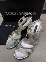 Dolce & Gabbana Highheels silber Gr 39 Frankfurt am Main - Westend Vorschau