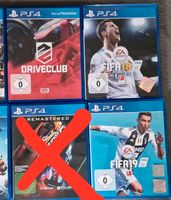 PS4 Spiele Fifa 18+19, Driveclub Schleswig-Holstein - Lübeck Vorschau