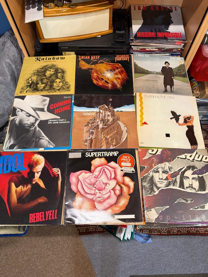 100x LPs Schallplatten Sammlung Rock & Pop Elvis Beatles Genesis in Bremen